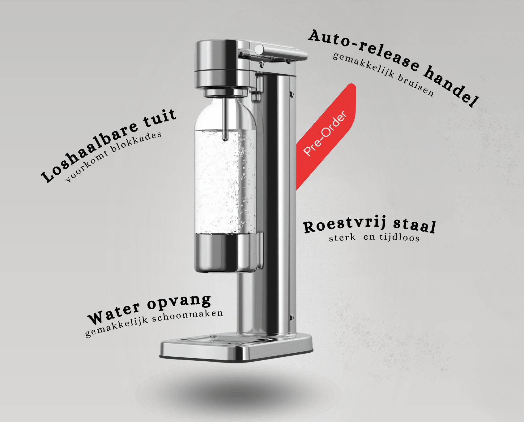 Aarke Carbonator 3 White | | Bruiswater machines