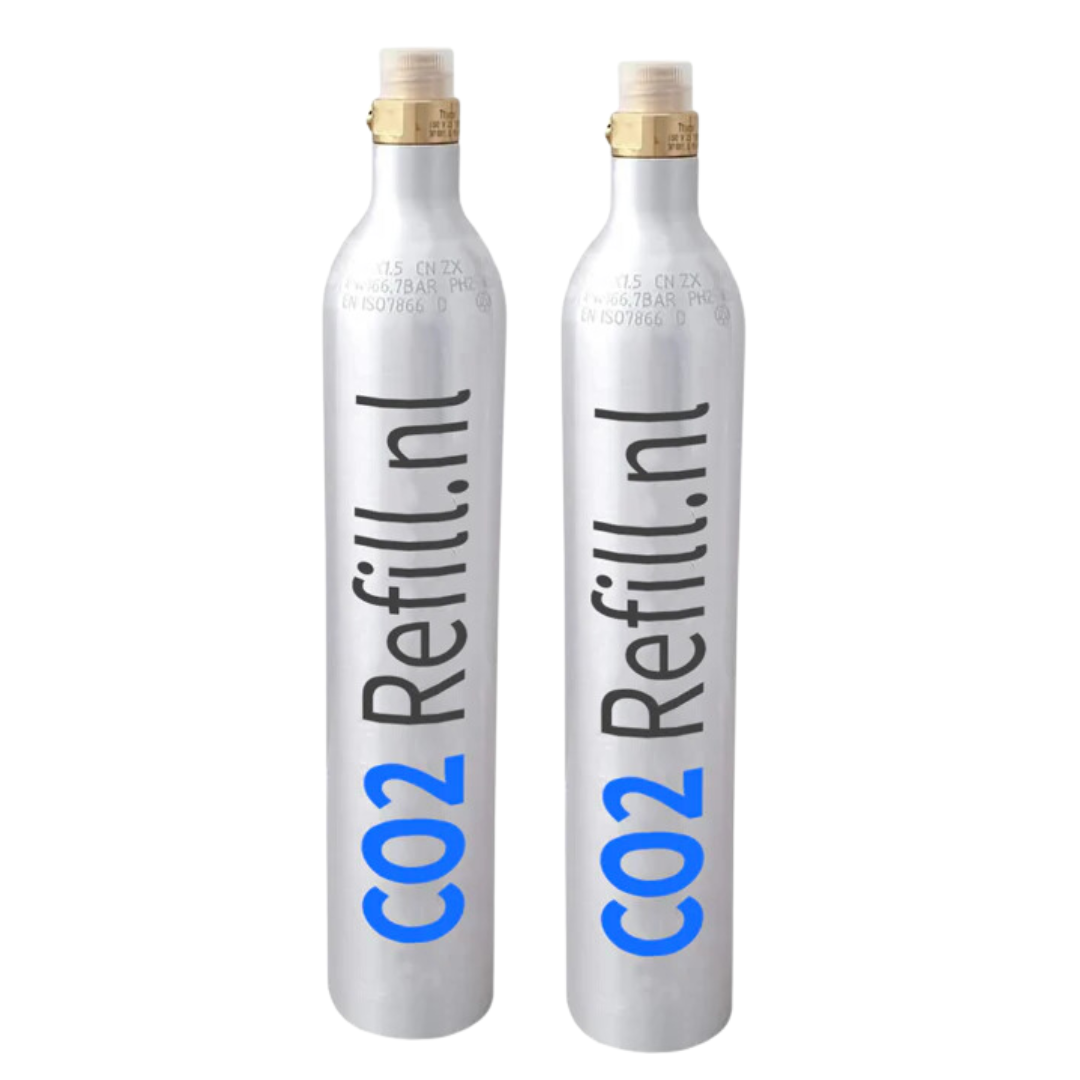 CO2-Cilinders Hervullen | 2 stuks