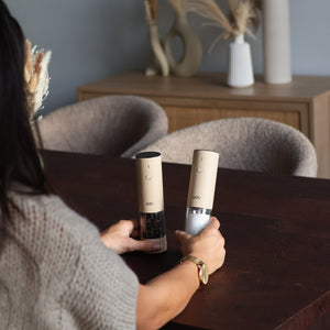 RVS Regular XL | Peper- en Zoutstel Elektrisch